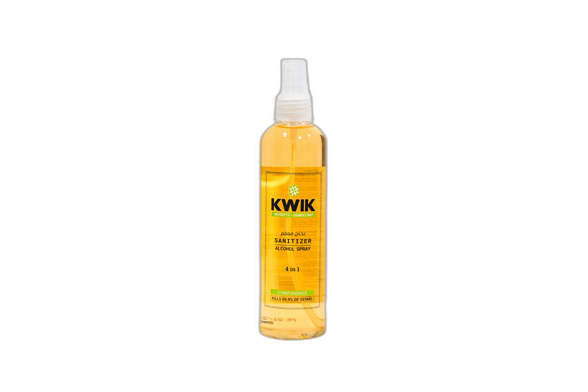 Kwik 4 in 1 Sanitizer 240 ml