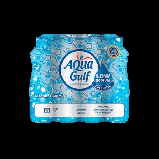 Aqua Gulf Low Sodium Drinking Water 12 x, 500ml