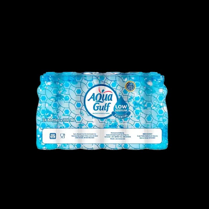 Aqua Gulf Low Sodium Drinking Water 24 x, 200ml