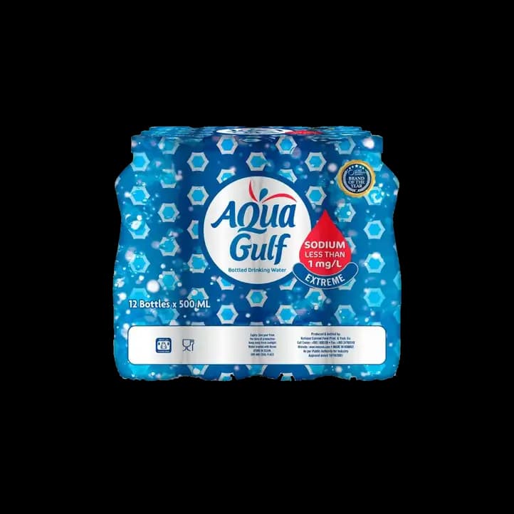 Aqua Gulf Zero Sodium Drinking Water 12 x, 500ml