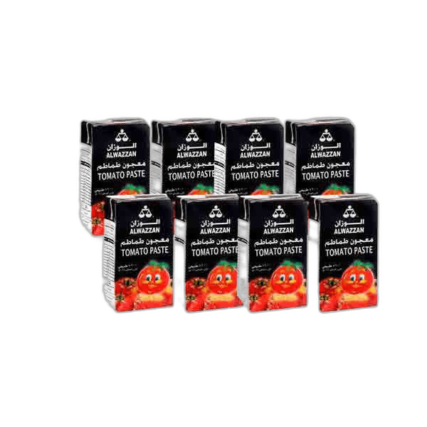Al Wazzan Tomato Paste 8 x 135 g