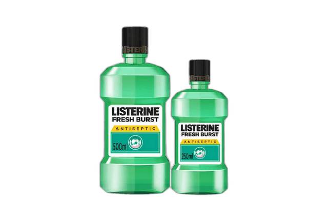 Listerine Fresh Burst, 500ml + 250 ml