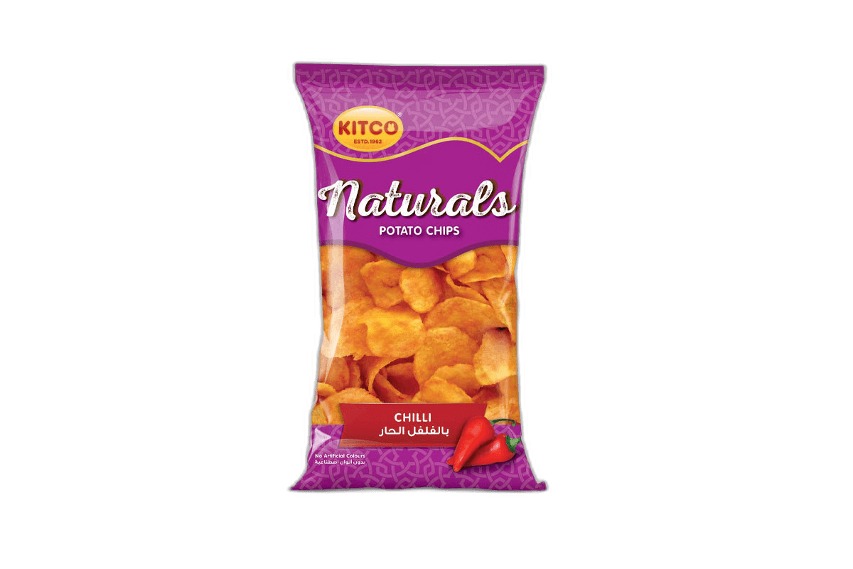 Kitco Naturals Potato Chips Chilli 95 g