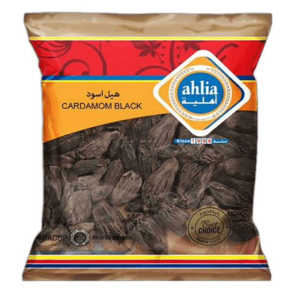 Ahlia Black Cardamom Whole, 50g