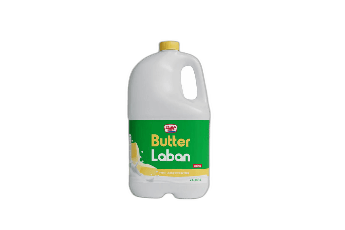 KD Cow Butter Laban 2 L