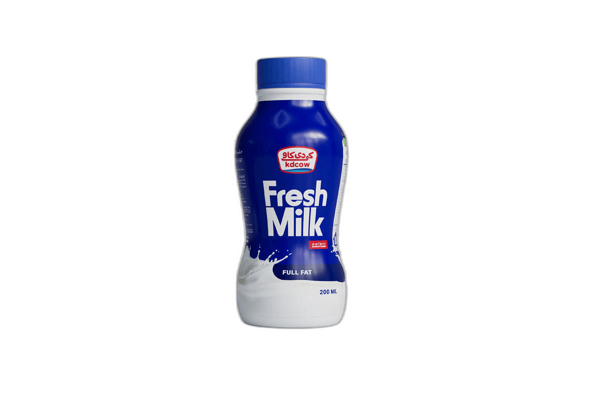 KD Cow Fresh Milk Full Cream 200 ml