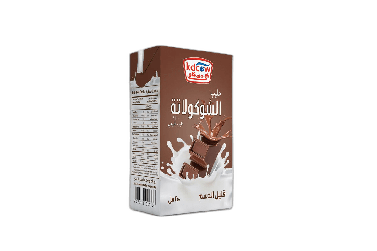 KD Cow Chocolate UHT Milk, 250ml