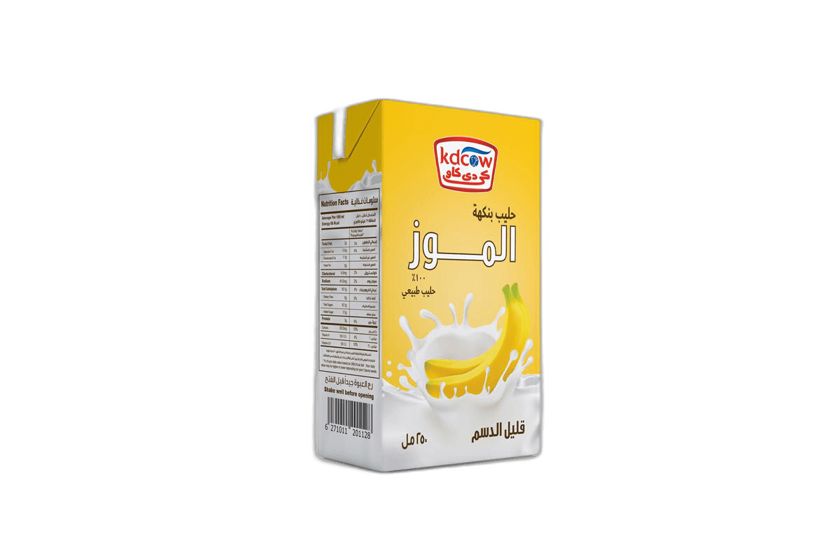 KD Cow Banana Milk 250 ml