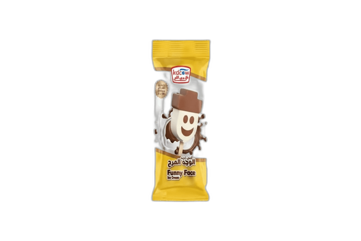 Kdcow Funny Face Ice Cream Stick, 60ml