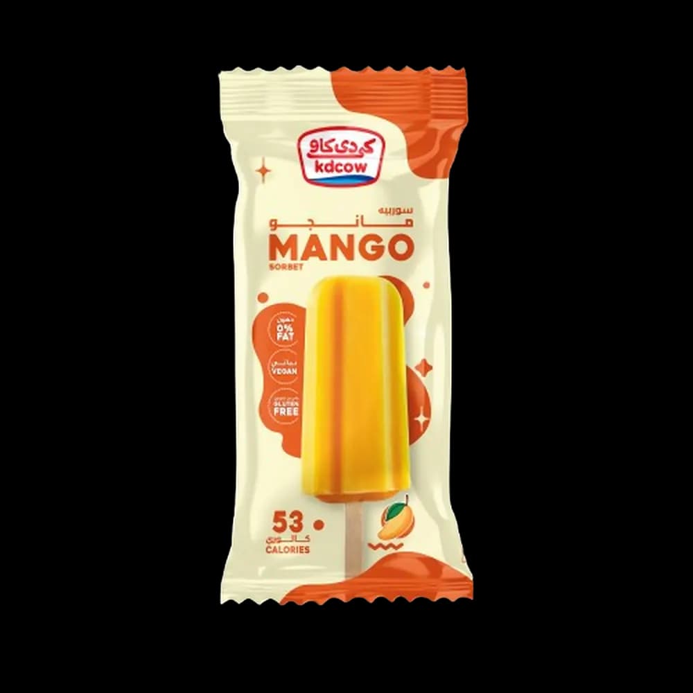 KD Cow Sorbet Mango Stick, 53ml