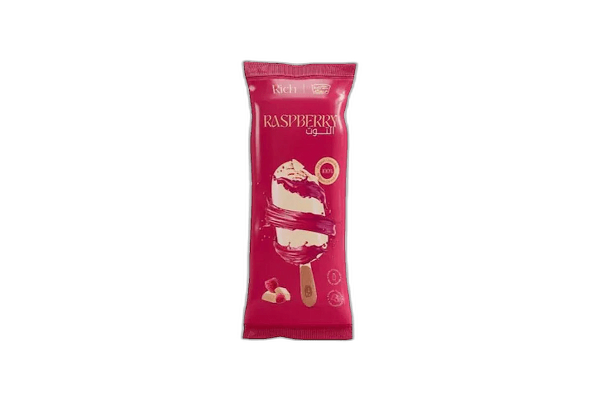 Kdcow Rich Ice Cream Raspberry, 100ml