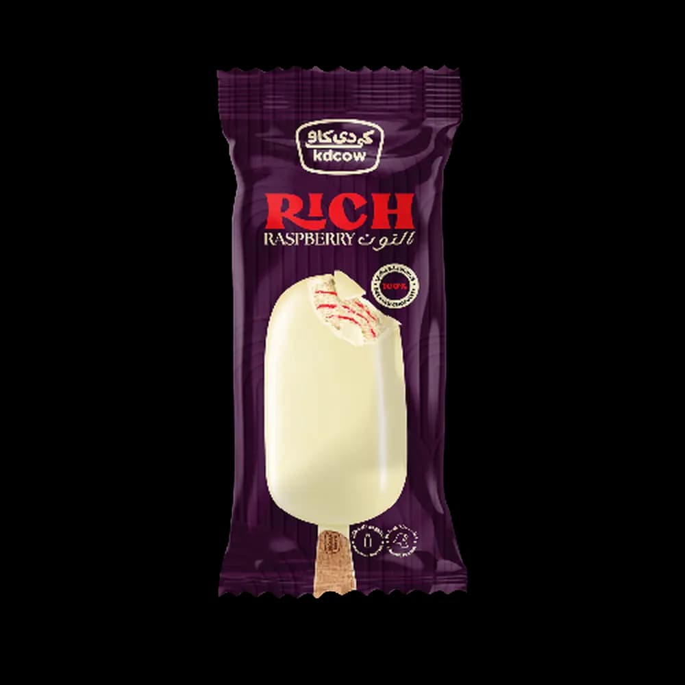 Kdcow Rich Ice Cream Raspberry, 100ml