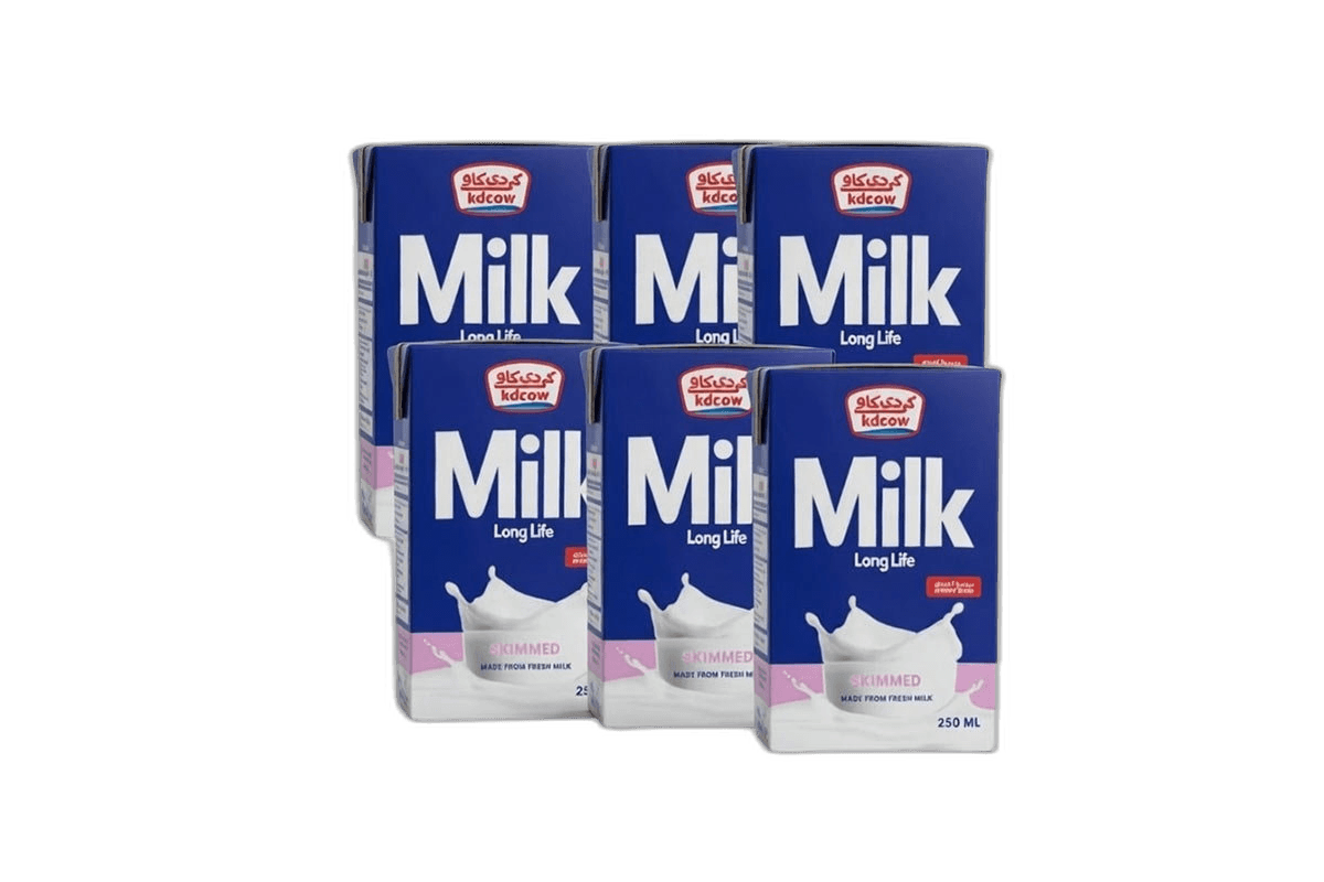 Kdc Skimmed Milk 6 x 250 ml