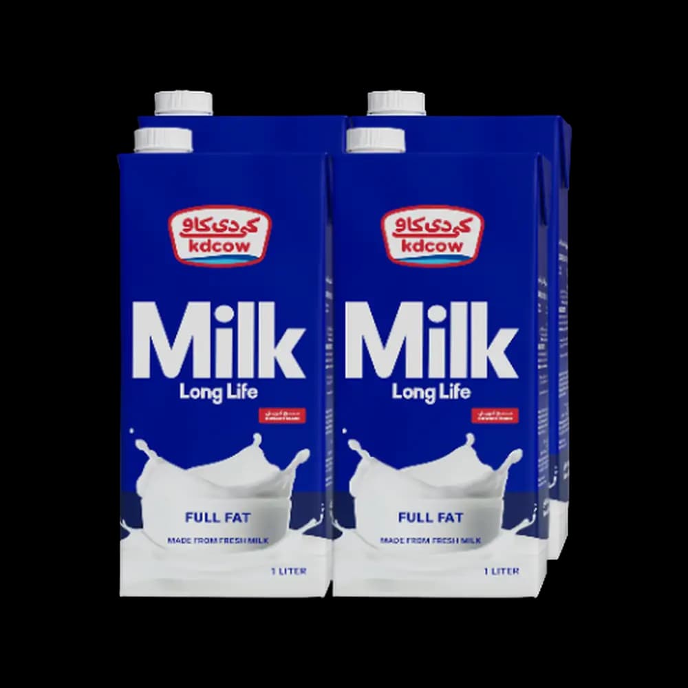 KD Cow Long Life FF Milk, 1L*4 Pack
