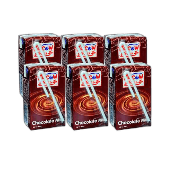 KD Cow Chocolate UHT Milk 6 x 250 ml