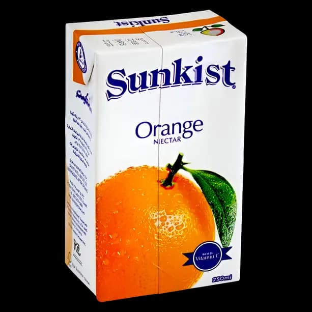 Sunkist Orange Juice, 250ml