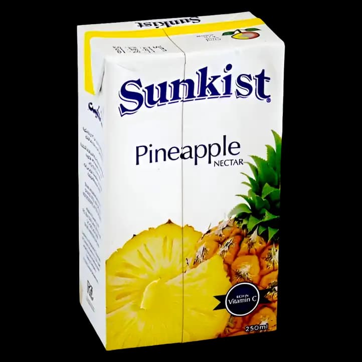 Sunkist Pineapple Juice, 250ml
