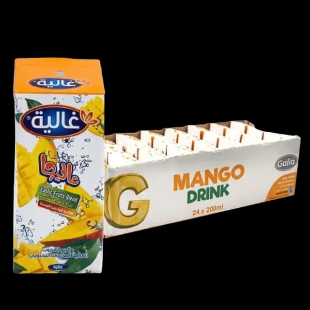 Ghalia Orange Juice 200 ml x 24