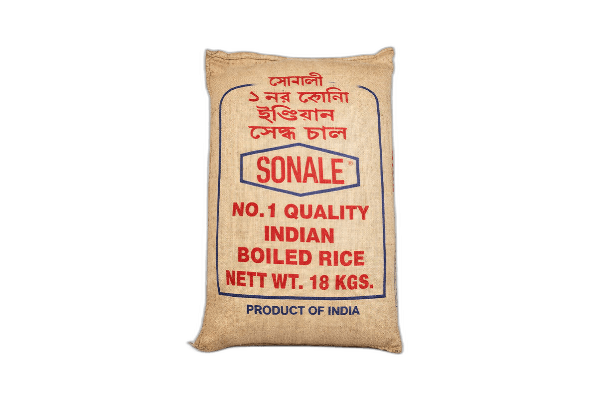 Sonali Parboiled Rice, 18kg
