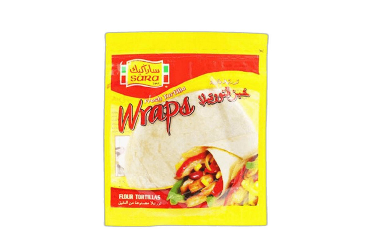Sara Tortilla Wrap 2 x 350 g (16 Piece)