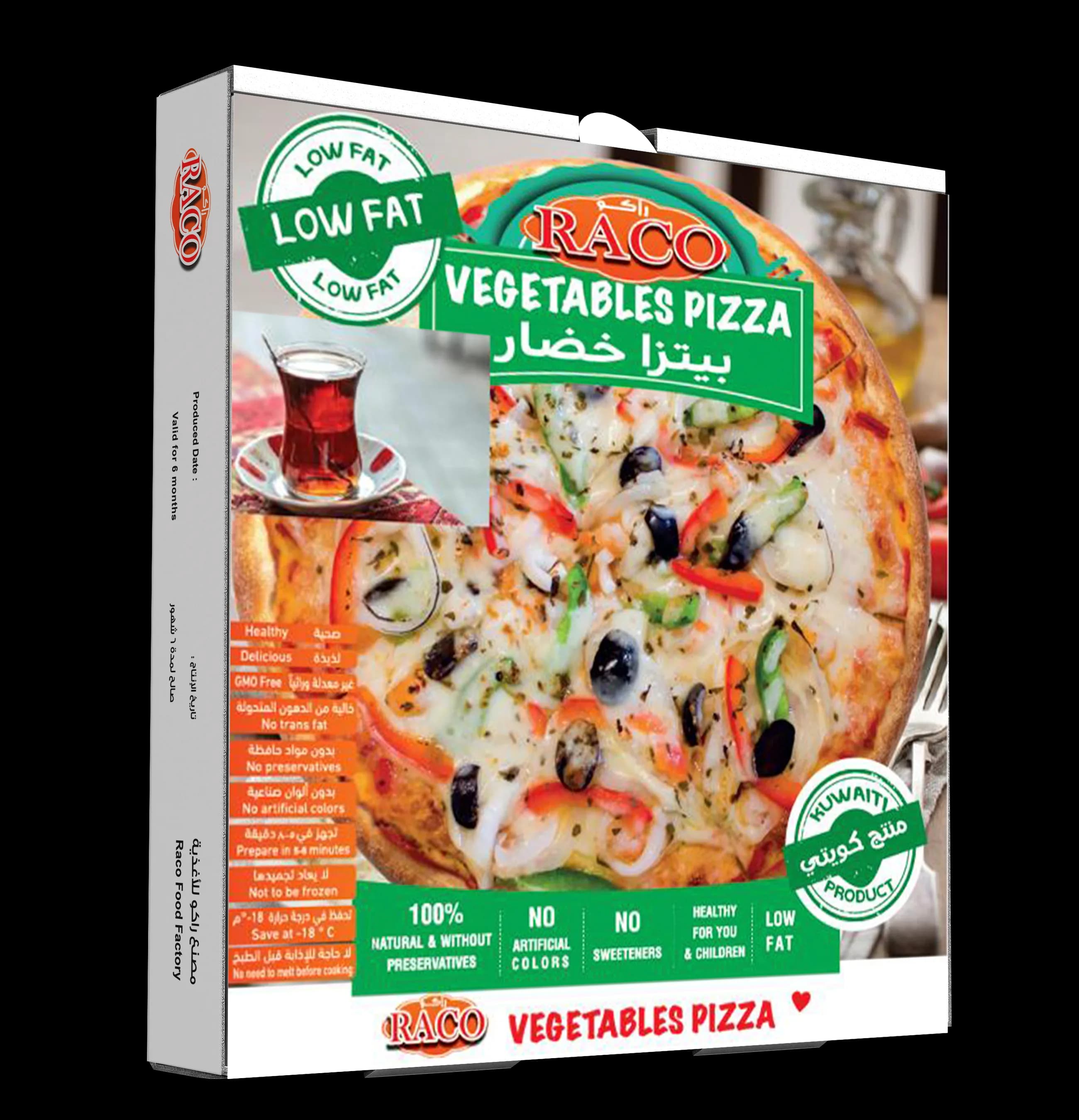 Raco Vegetable Pizza Low Fat 300 g