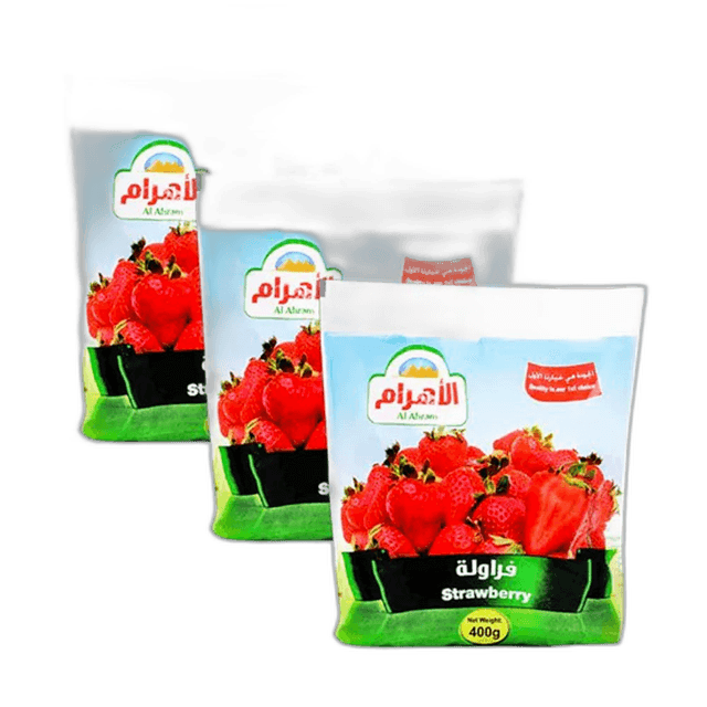 Al Ahram Strawberry 3 x, 400g