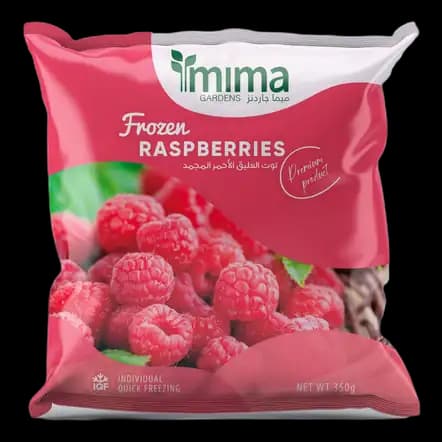 Mima Deep Frozen Raspberry, 350g