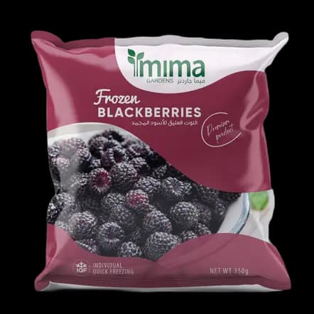 Mima Deep Frozen Blackberries, 350g