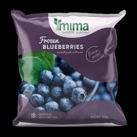 Mima Deep Frozen Blueberries Cultivated, 350g