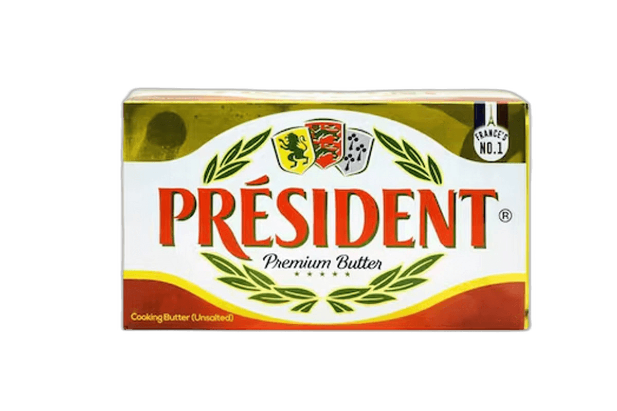 President Unsalted Butter 4 x 100 g
