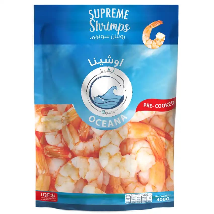 Oceana Frozen Supreme Shrimps, 400g