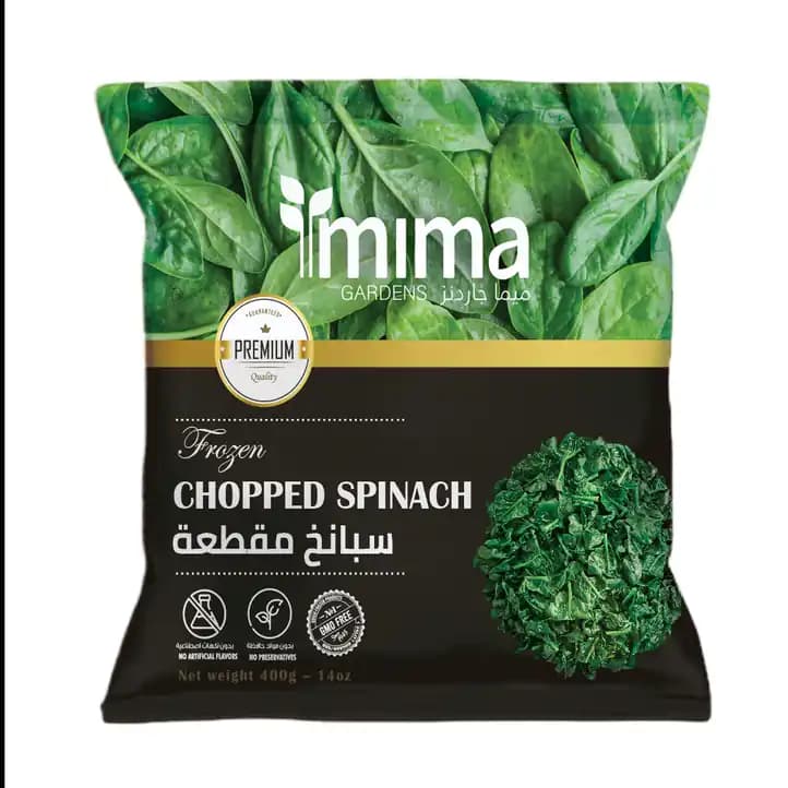 Mima Garden Frozen Chopped Spinach 400g