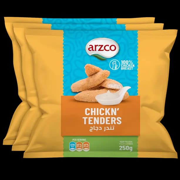 Arzco Chicken Tenders 3 x, 250g