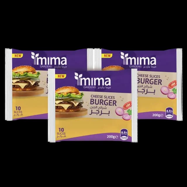 Mima Gardens Burger Cheese Slices 3x200g