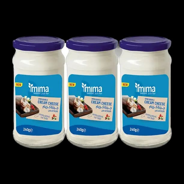 Mima Gardens Spread Jar Cheese 3x240g