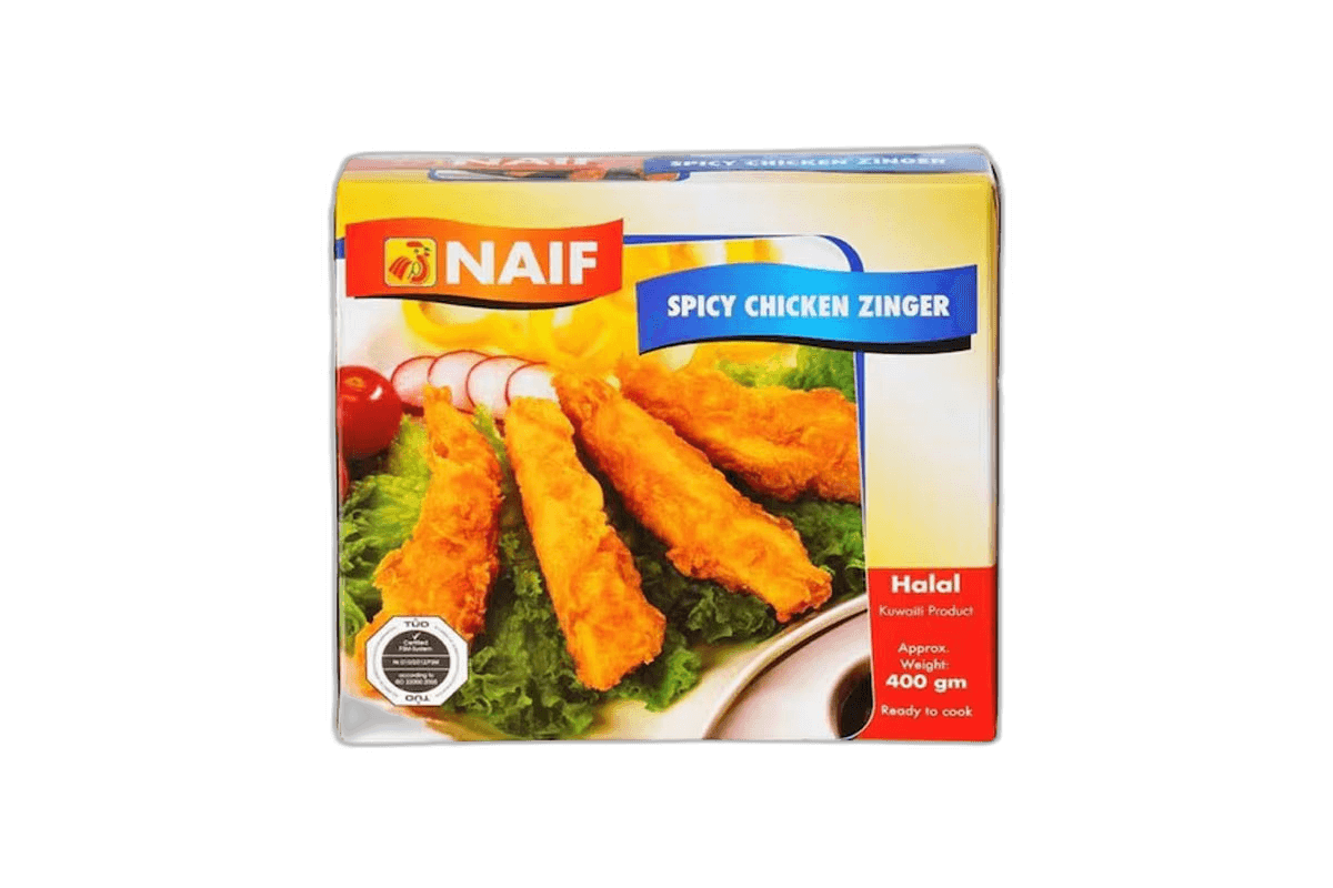 Naif Spicy Chicken Zinger, 400g