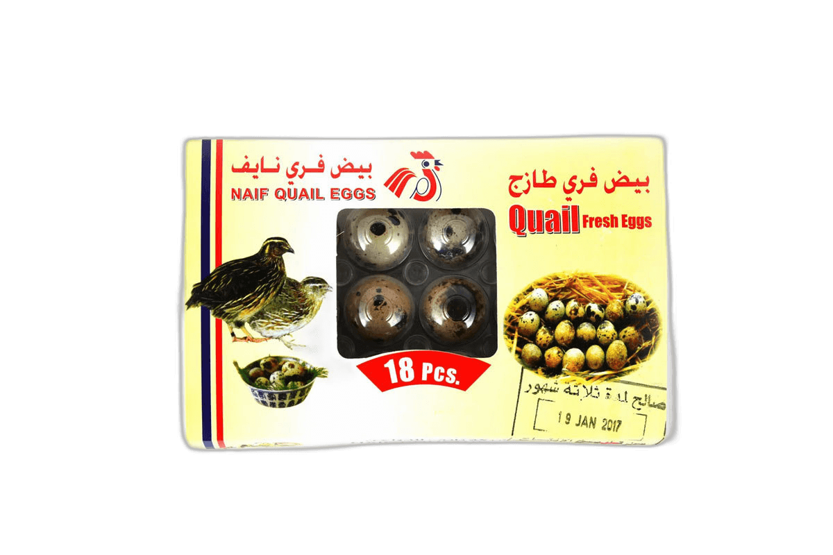 Naif Quail Fresh Egg 18 Pack