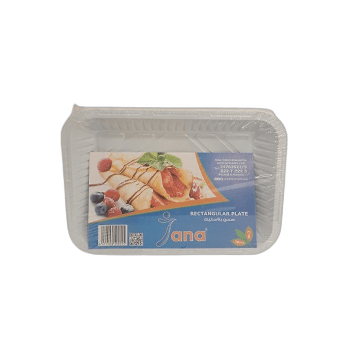 Jana Rectangle Plate 50 Pack No.3