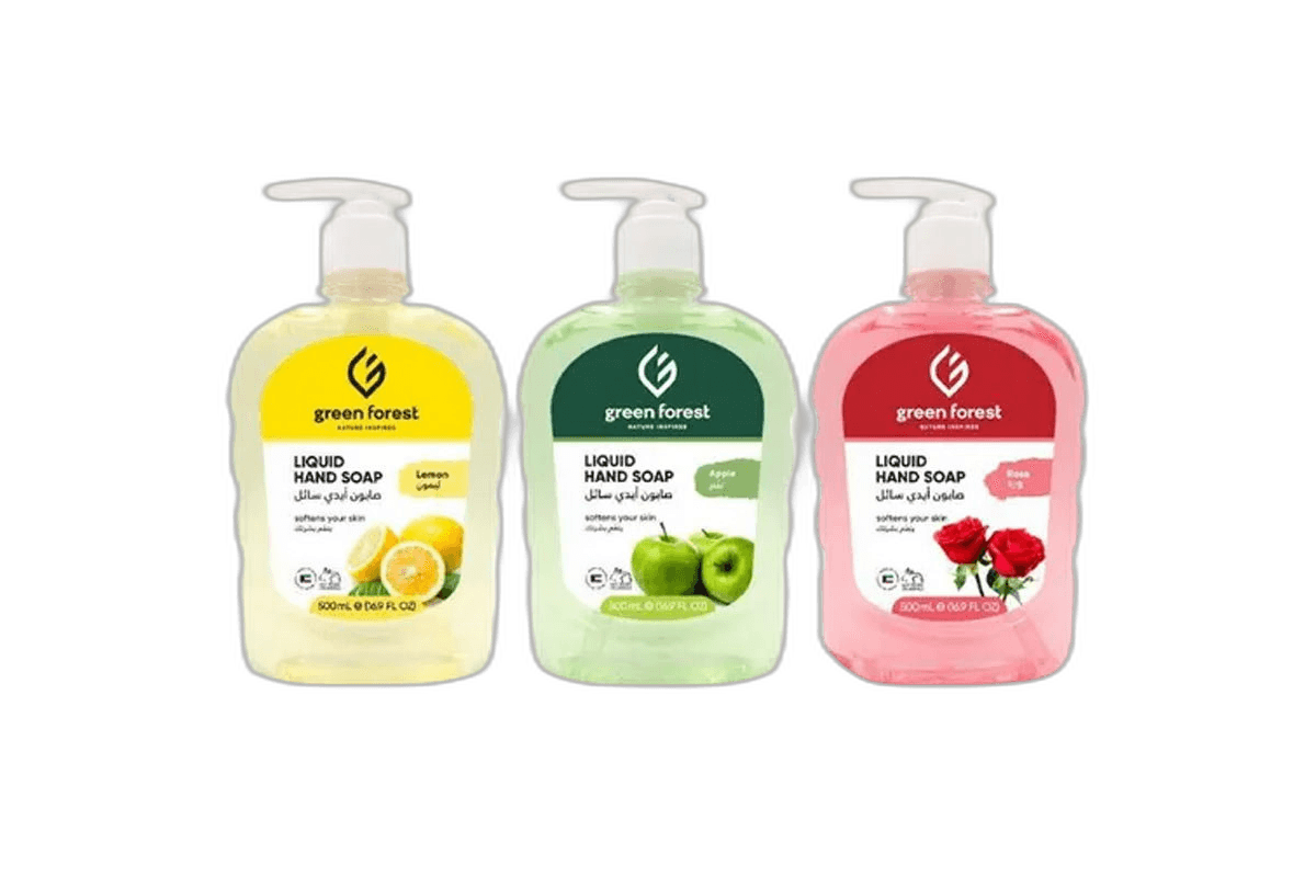 Green Forest Hand Wash Liquid Soap 3 x 500 ml