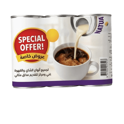 Natura Evaporated Milk 170 g x 6