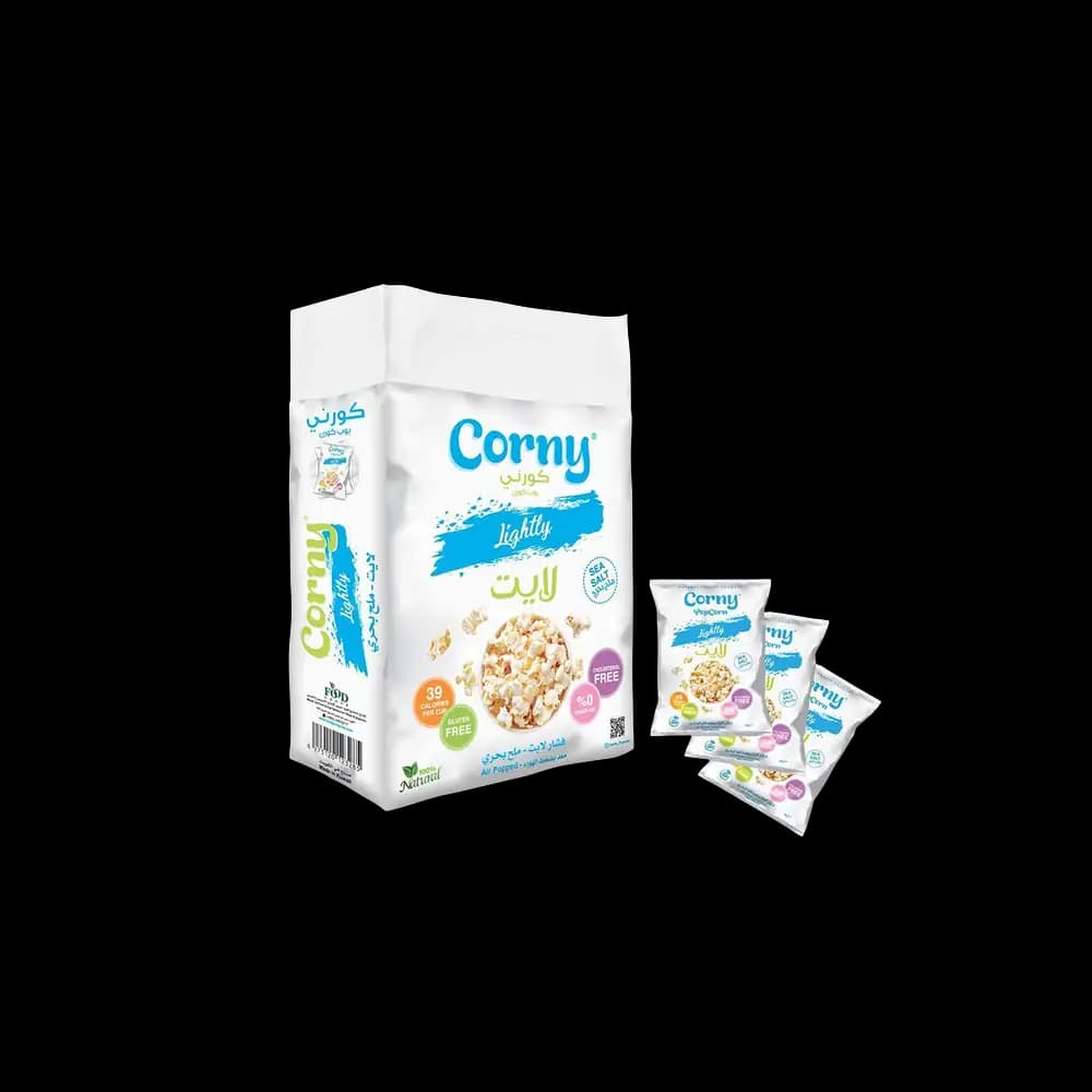 Corny Popcorn Sea Salt Flavour, 30g x 10