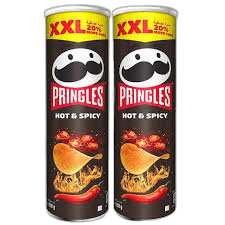 Pringles Hot & Spicy 2 x, 200g + Shahid