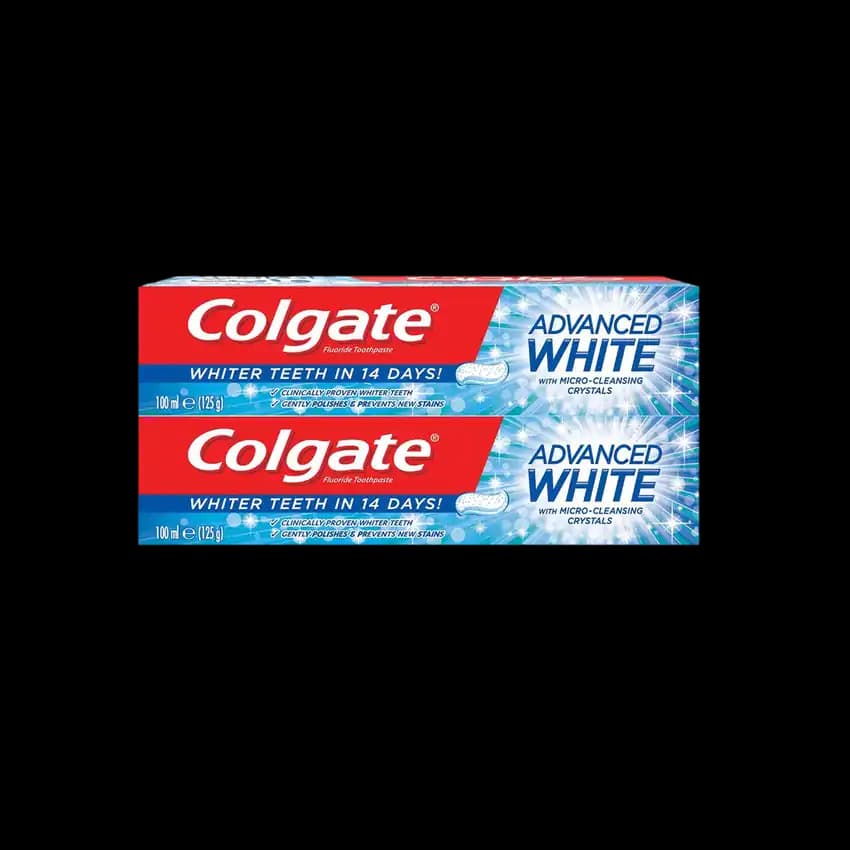 Colgate Adv Whitening Toothpaste 2 x, 100ml
