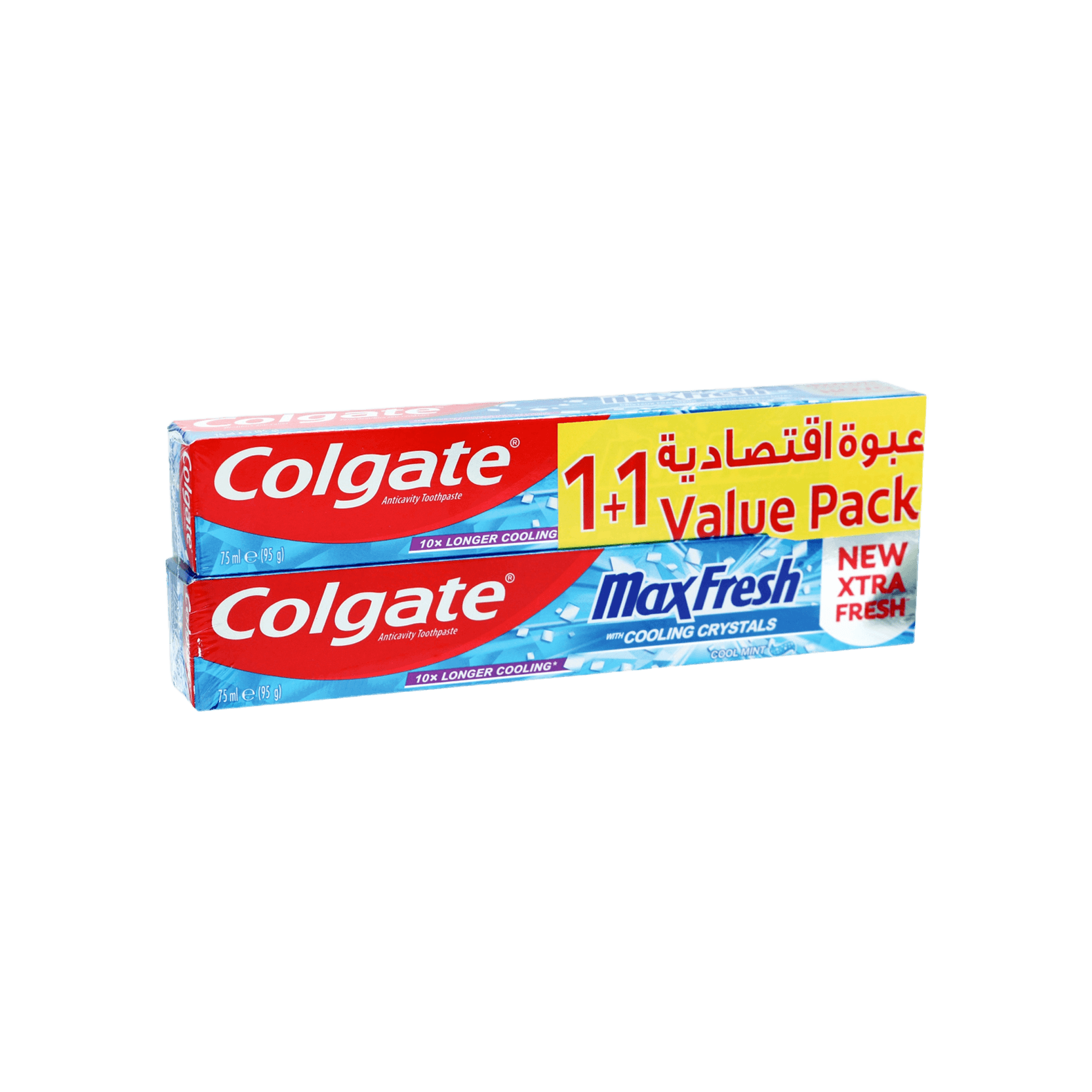 Colgate TP Max Fresh Clnmint 2 x 75 ml