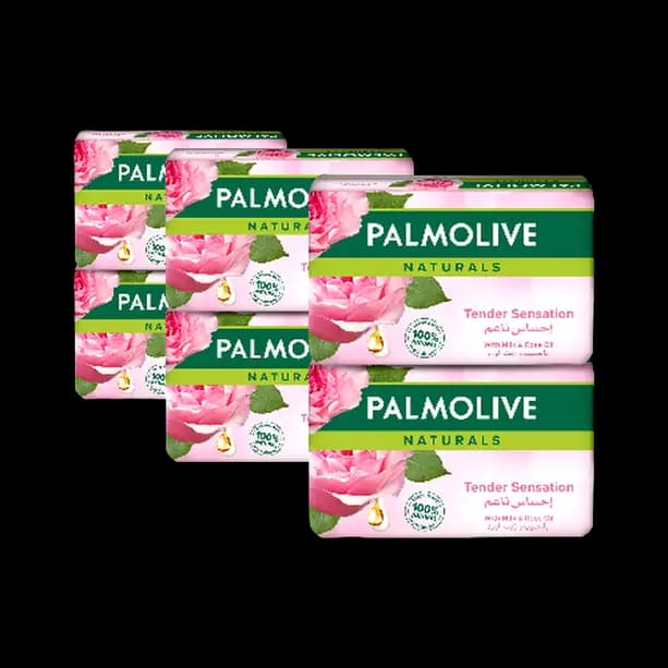 Palmolive Soap Pink 6 x, 120g