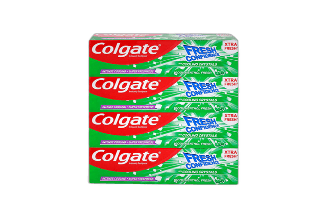 Colgate Tooth Paste Fresh Confidnce Green 4 x, 75ml