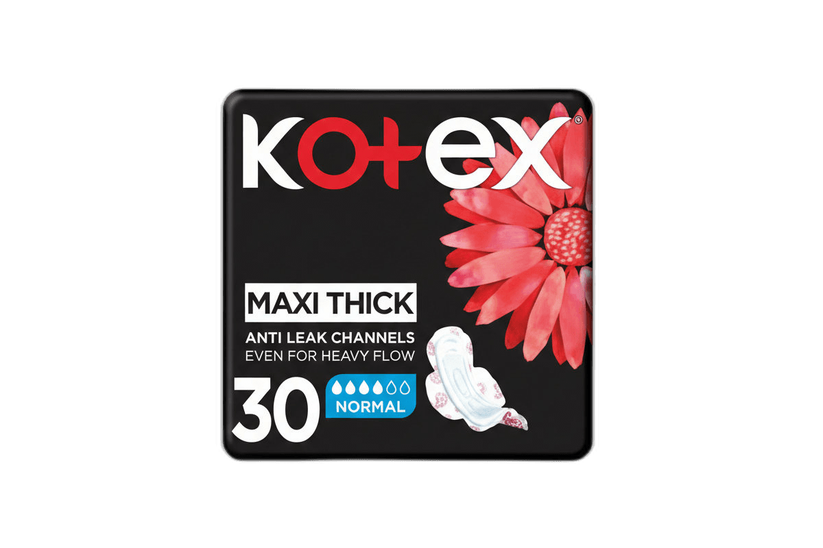 Kotex Maxi Slim Normal Wings 30s