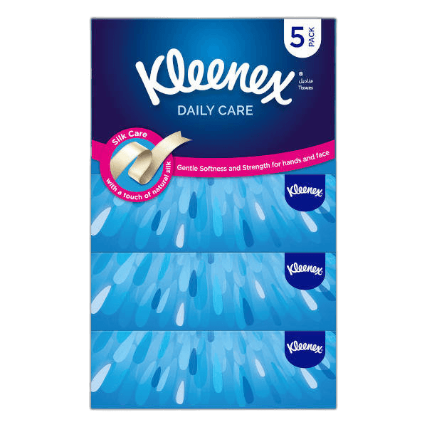 Kleenex Daily Care 5 Pack*130 Pack