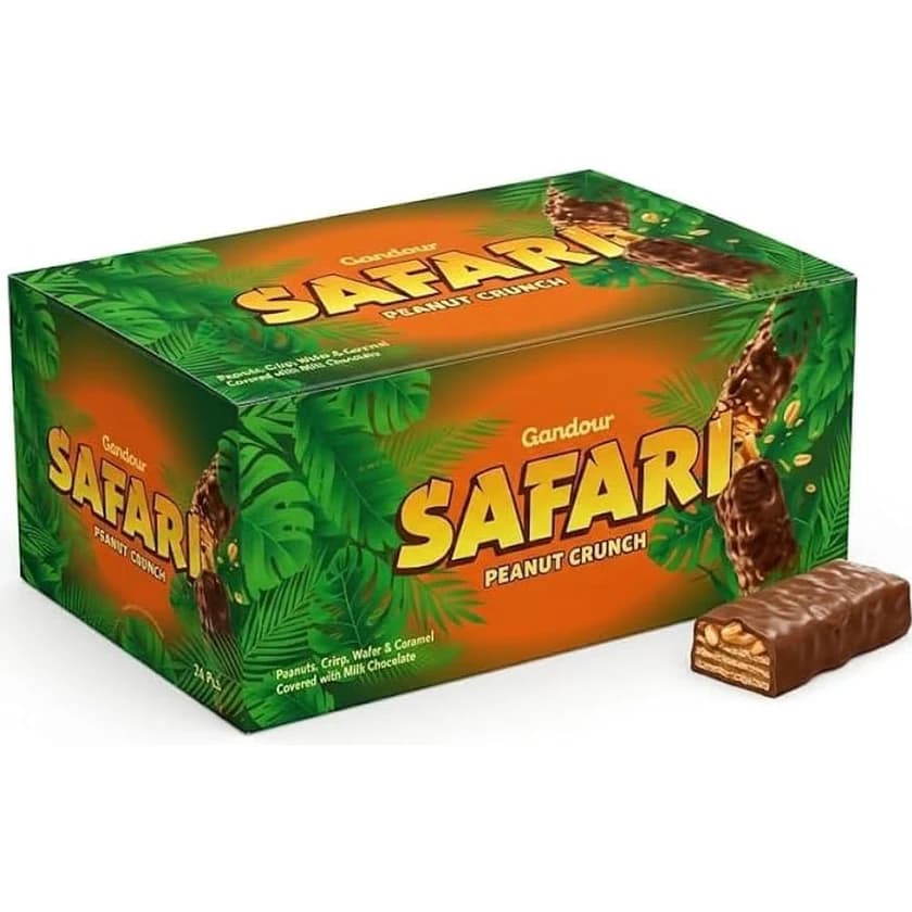 Gandour Safari Peanut 24 x 22 g