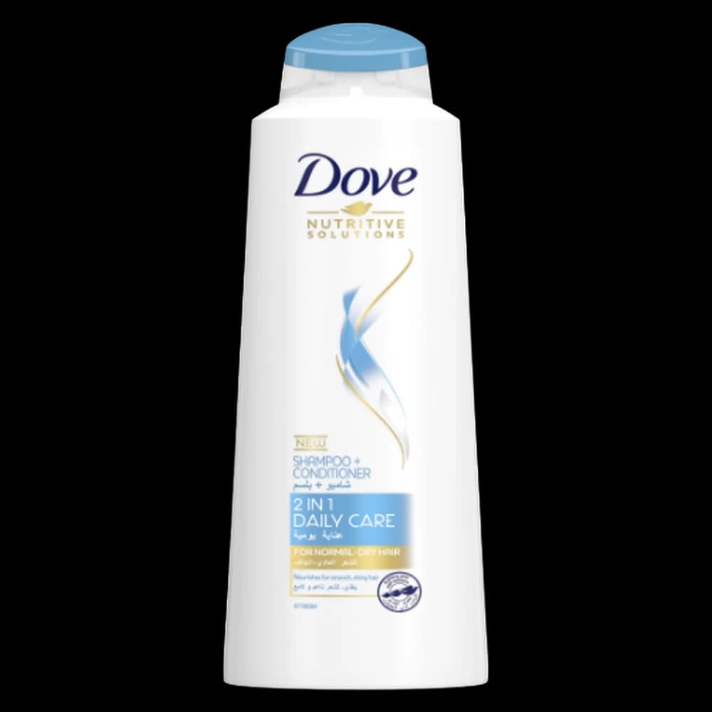 Dove Shampoo N/Solutions Daily Care 2 in 1, 600ml